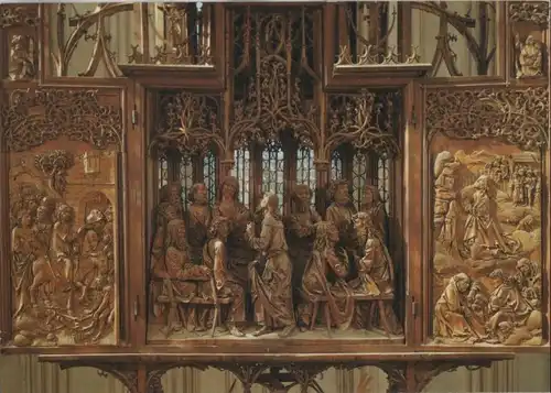 Rothenburg - St. Jakobskirche, Heilig-Blut-Altar - ca. 1980