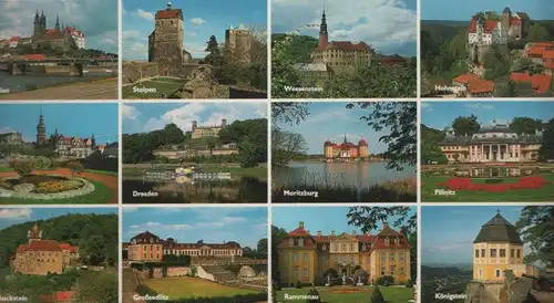 Dresden - Umgebung - Burgen, Schlösser, Gärten