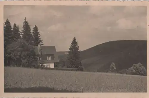 Haus in der Natur in den Bergen