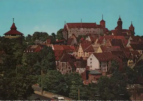 Nürnberg - Blick auf die Burg