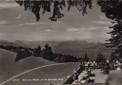 Österreich - Österreich - Pfänder - Blick auf die Schweizer Berge - ca. 1960