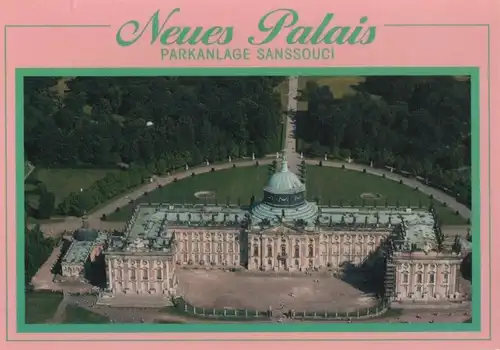 Potsdam - Parkanlage Sanssouci, Neues Palais - 1993