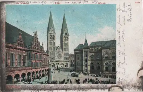 Bremen - mit Rathaus