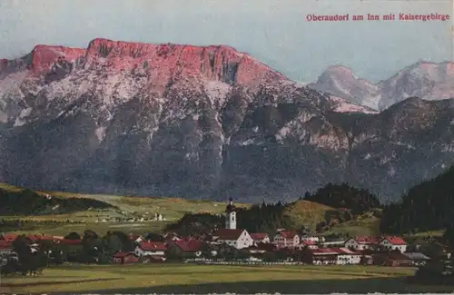 Oberaudorf - mit Kaisergebirge - ca. 1925