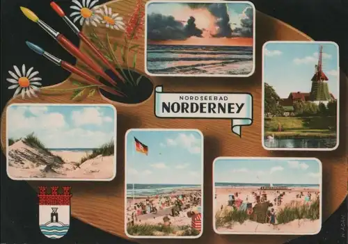 Norderney - mit 5 Bildern - ca. 1970