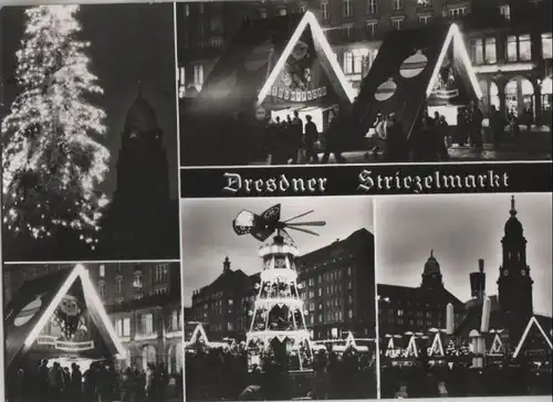 Dresden - Striezelmarkt - 1982