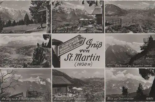 Garmisch-Partenkirchen - St. Martin a. Grasberg - 1956
