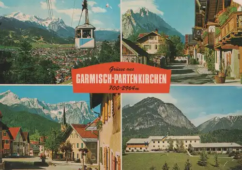 Garmisch-Partenkirchen - mit Jugendherberge - 1979