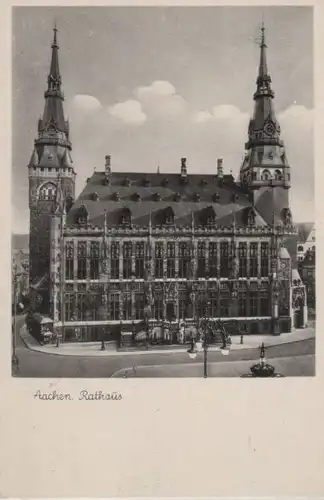 Aachen - Rathaus - ca. 1955