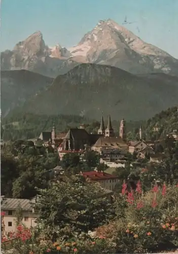 Berchtesgaden - mit Watzmann - 1959