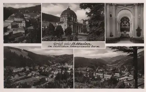 St. Blasien - mit 5 Bildern - ca. 1960