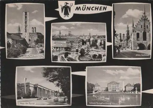 München - u.a. Altes Rathaus - ca. 1965