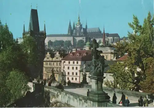 Tschechien - Tschechien - Prag - Praha - Karlsbrücke - 1979