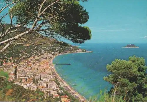Italien - Italien - Alassio - Panorama - ca. 1985