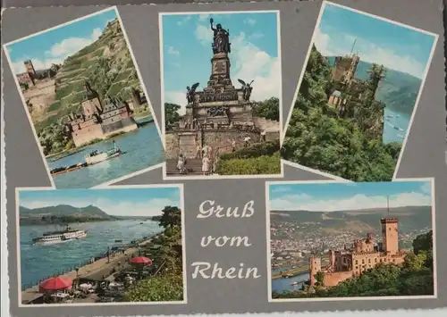 Rhein - mit 5 Bildern - ca. 1965