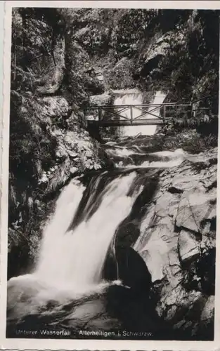 Oppenau-Allerheiligen - Unterer Wasserfall - 1965