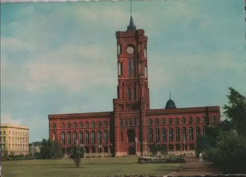 Berlin-Mitte, Rotes Rathaus - 1964