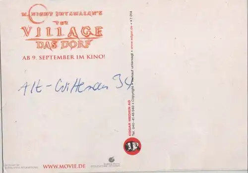 The Village Filmwerbung