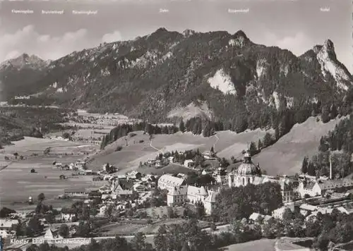 Abtei Ettal - Graswangtal - ca. 1965