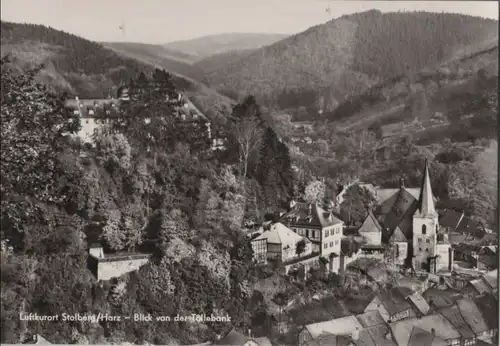 Stolberg - Blick von der Töllebank - 1970