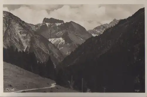 Allgäuer Alpen - Weg ins Oytal - ca. 1950