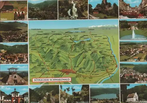 Schwarzwald - südlicher Teil, u.a. Etzach - ca. 1980