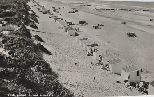 Niederlande - Westerstrand - Strand Domberg - 1961