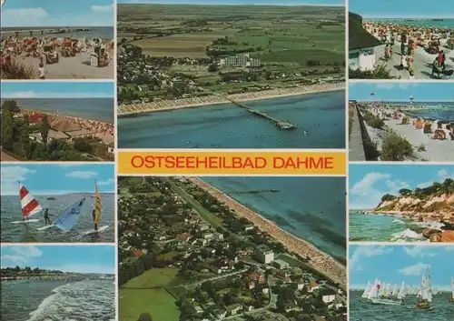 Dahme - 10 Teilbilder - ca. 1980