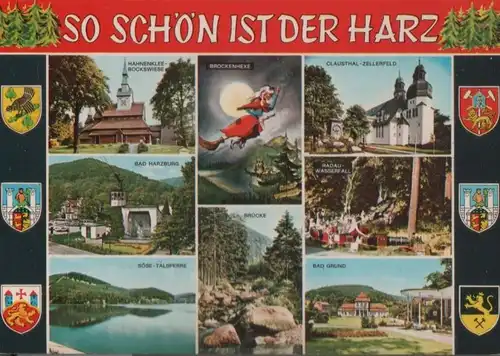 Harz - u.a. Radau-Wasserfall - ca. 1975