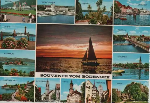 Bodensee - u.a. Wasserburg - 1968