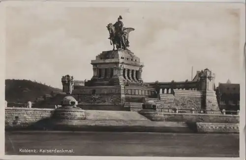 Koblenz - Kaiserdenkmal - ca. 1950