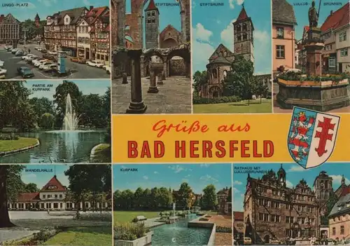 Bad Hersfeld - u.a. Stiftsruine - 1972