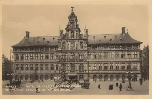 Belgien - Anvers - Antwerpen - Belgien - Hotel de Ville