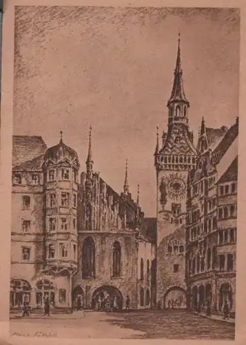 München - Altes Rathaus - ca. 1950