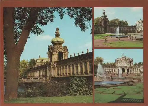 Dresden - Zwinger, u.a. Zwingerhof - 1983