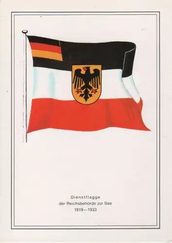 Reichsbehörde zur See Dienstflagge