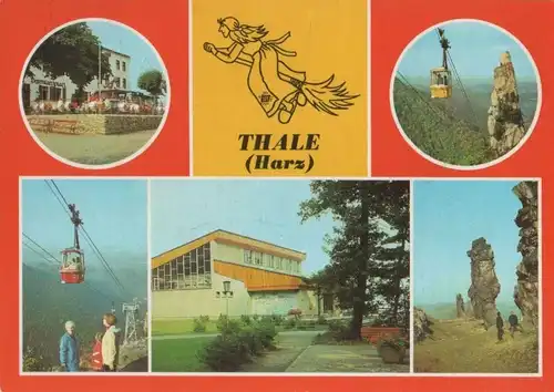 Thale - u.a. An dem Hexentanzplatz - 1984