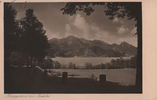 Herzogstand - mit Kochelsee - 1936