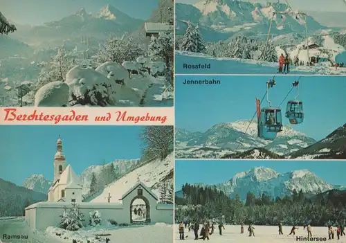Berchtesgaden - u.a. Rossfeld - 1978