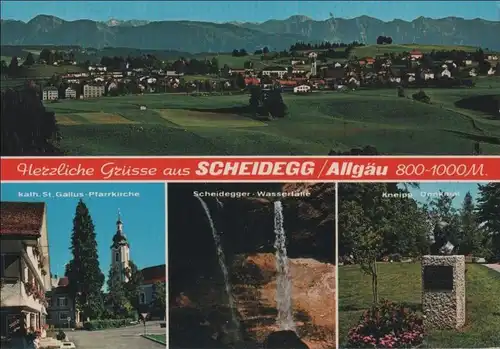 Scheidegg - u.a. Scheidegger Wasserfälle - 1985