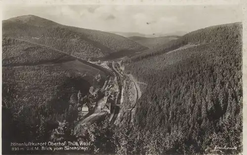 Oberhof - Blick vom Bärenstein