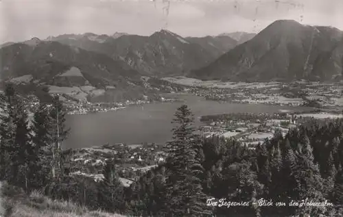 Tegernsee - Blick von Holzeralm - ca. 1955