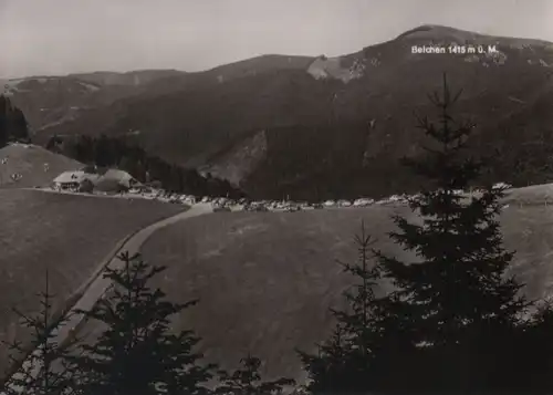 Münstertal-Untermünstertal - Alpengaststätte Kälbelescheuer - ca. 1960