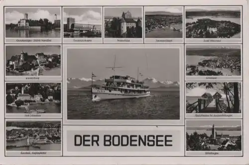 Bodensee - u.a. Insel Mainau - ca. 1960