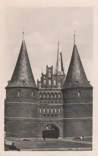 Lübeck - Holstentor - ca. 1955