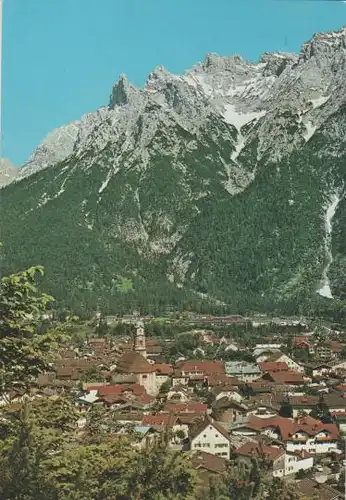 Mittenwald mit Viererspitze - 1992