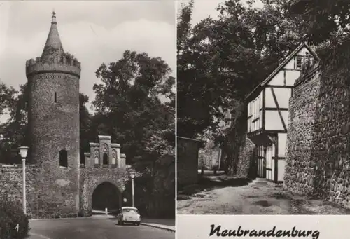 Neubrandenburg - u.a. Fangelturm - 1981