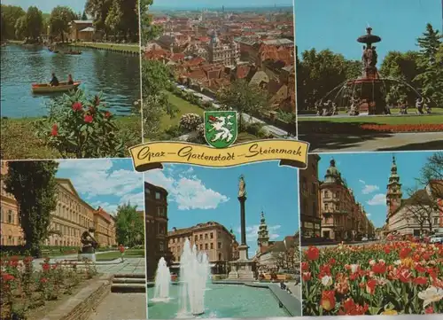 Österreich - Österreich - Graz - u.a. Gartenanlage am Opernring - ca. 1980