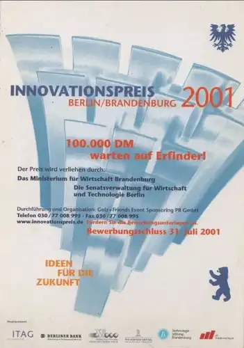 Innovationspreis 2001