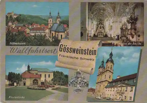 Gößweinstein - u.a. Klosterkirche - 1967